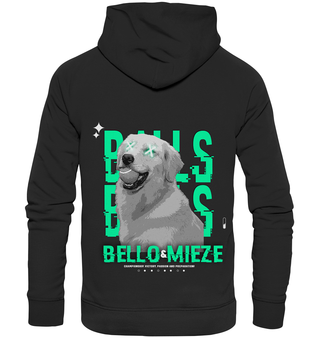 Bello & Mieze - Balls Balls Balls - Organic Fashion Hoodie