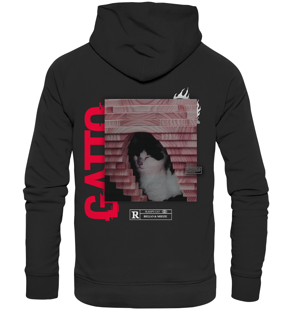 Bello & Mieze - Gatto - Organic Fashion Hoodie