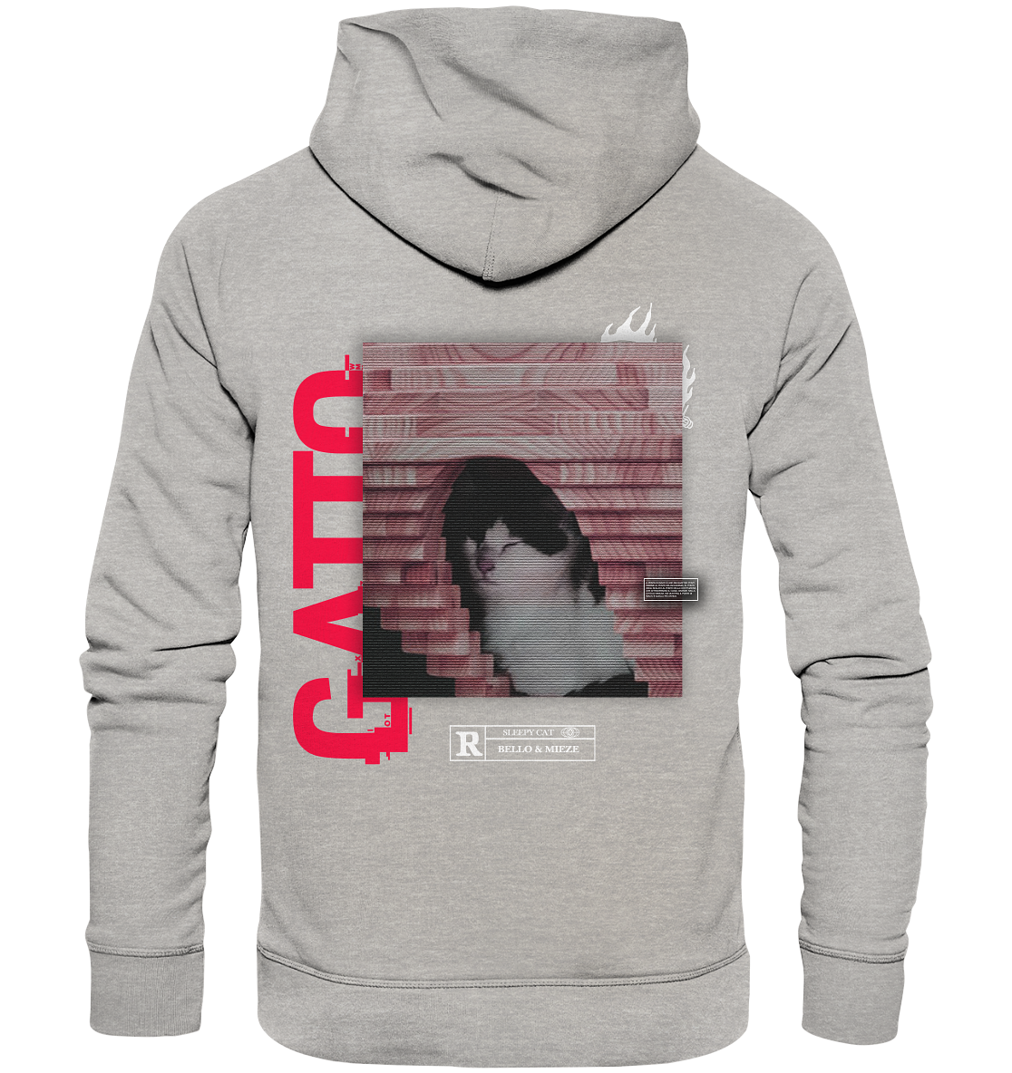 Bello & Mieze - Gatto - Organic Fashion Hoodie