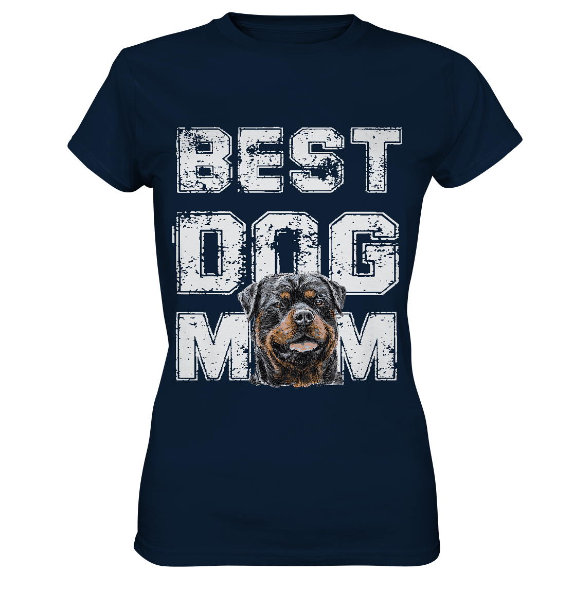 Best Dog Mom - Ladies Premium Shirt