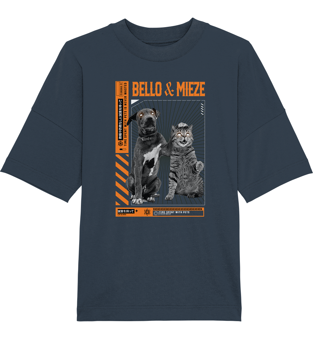 Bello & Mieze - Friends - Organic Oversize Shirt