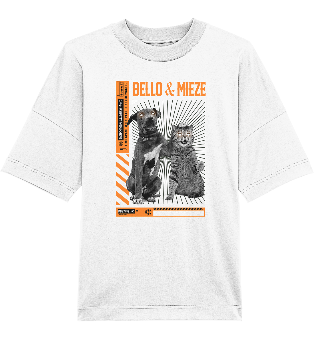 Bello & Mieze - Friends - Organic Oversize Shirt