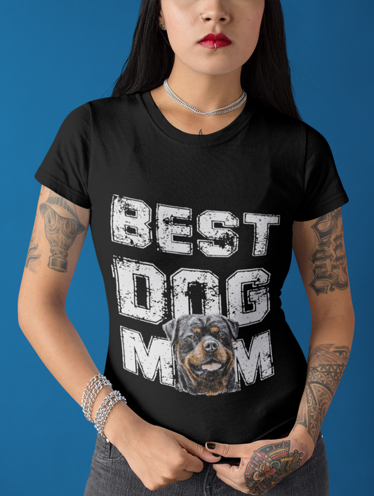 Best Dog Mom - Ladies Premium Shirt