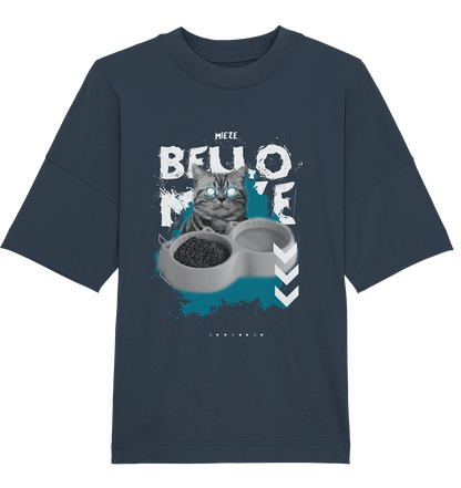 Bello & Mieze - Hungry Cat  - Organic Oversize Shirt